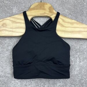 Lululemon Free To Be Moved Bra *High Neck Black Size 6